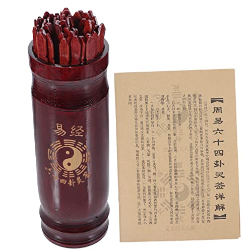 YARNOW 1 Satz Container Wahrsagespiele Sticks Spiel traditionell aufnehmen Ja groß Dowsing chinesischer Stock Wahrsagen Glücksstäbchen ich Ching Weissagungsstäbe hölzern YARNOW 1 Satz Container Wahrsagespiele Sticks Spiel traditionell aufnehmen Ja groß Dowsing chinesischer Stock Wahrsagen Glücksstäbchen ich Ching Weissagungsstäbe hölzern von YARNOW