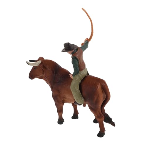 YARNOW 1 Satz Cowboy-Bullen-Modell Cowboybulle Stierfigur Viehfiguren Cowboy-actionfigur Cowboy-Accessoires Für Männer Cowboy -Accessoires Western-Cowboy-statuen Cowboy -kostüm Harz YARNOW 1 Satz Cowboy-Bullen-Modell Cowboybulle Stierfigur Viehfiguren Cowboy-actionfigur Cowboy-Accessoires Für Männer Cowboy -Accessoires Western-Cowboy-statuen Cowboy -kostüm Harz von YARNOW