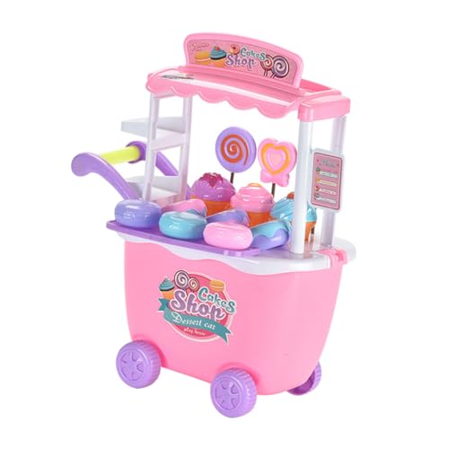 YARNOW 1 Satz DIY Eiswagen Kreatives Rollenspiel für Jungen und Interaktives für Fördert Vorstellungskraft und Lebenskompetenzen Pädagogisches für Spielhaus von YARNOW