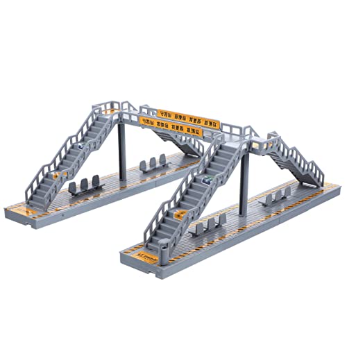 YARNOW Miniatur Fußgängerbrücke Modell für Sandtisch Dekoratives Zubehör aus Kunststoff für Puppenhaus und Spielzeug von YARNOW