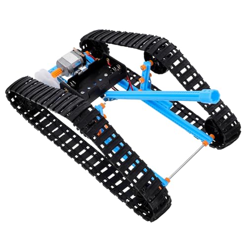 YARNOW 1 Satz DIY Kettenfahrzeug Modellbausatz Bastelset für Wissenschaftsexperimente Einfach zu Montierendes Lehrmittel Motorischen Fähigkeiten und Wissenschaftlichem Verständnis YARNOW 1 Satz DIY Kettenfahrzeug Modellbausatz Bastelset für Wissenschaftsexperimente Einfach zu Montierendes Lehrmittel Motorischen Fähigkeiten und Wissenschaftlichem Verständnis von YARNOW