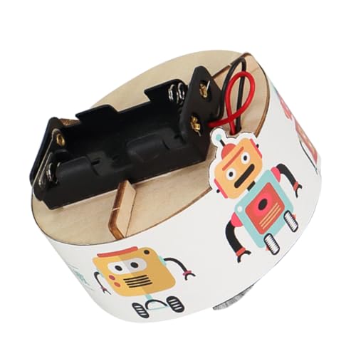 YARNOW 1 Satz DIY Roboter Holz Puzzle für Wissenschaftliches Experimentier Kit Handgefertigter Roboter Kreatives Bausatz für Jungen und Fördert Technisches Verständnis und Strukturelle YARNOW 1 Satz DIY Roboter Holz Puzzle für Wissenschaftliches Experimentier Kit Handgefertigter Roboter Kreatives Bausatz für Jungen und Fördert Technisches Verständnis und Strukturelle von YARNOW