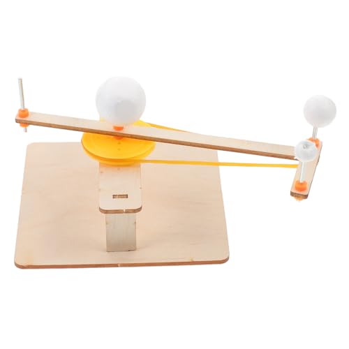 YARNOW 1 Satz DIY Sonnensystem Modell mit Stabilem Stand Lehrreiches Planetarium für Fördert Interesse an Zeigt Tag Nacht Jahreszeiten Mondphasen Lernspielzeug von YARNOW