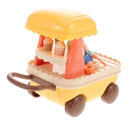 YARNOW 1 Satz Dessertauto -Set Eisspielzeugkind Kinderspielhaus Mini-Puppenhauszubehör Miniaturspielzeug Kinderspielzeug Interaktives einkaufswagen Plastik YARNOW 1 Satz Dessertauto -Set Eisspielzeugkind Kinderspielhaus Mini-Puppenhauszubehör Miniaturspielzeug Kinderspielzeug Interaktives einkaufswagen Plastik von YARNOW