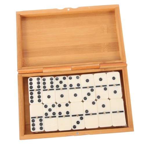 YARNOW 1 Satz Domino aus Lustige Familienunterhaltung mit Domino Blöcken und Aufbewahrungsbox für Kreative Spiele und Hand Augen Koordination Reisen und Spielabende YARNOW 1 Satz Domino aus Lustige Familienunterhaltung mit Domino Blöcken und Aufbewahrungsbox für Kreative Spiele und Hand Augen Koordination Reisen und Spielabende von YARNOW