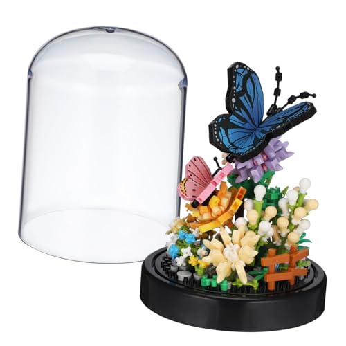 YARNOW 1 Satz Eingetopfte Sonnenblume Bausätze Bausteine-Set, Mini-bausteine, Blumenstrauß-baustein Bausteine ​​Bauen Blütenbausteine Blumenstrauß Bausatz Mini-bausatz Plastik von YARNOW