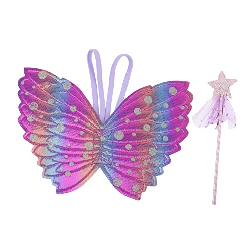 YARNOW 1 Satz Fairy Stick Set Mädchen Plüsch Fee Zauberstäbe Basteln Kinderstab Stoff Violett YARNOW 1 Satz Fairy Stick Set Mädchen Plüsch Fee Zauberstäbe Basteln Kinderstab Stoff Violett von YARNOW