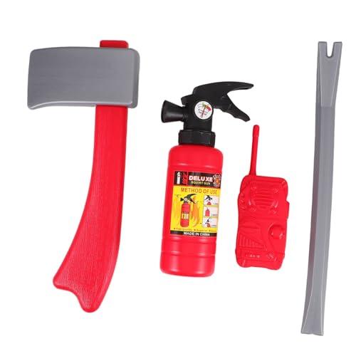 YARNOW 1 Satz Feuerwehr Rollenspielset für Teiliges Set aus Hochwertigem Kreatives Feuerwehrspielzeug für Fantasievolles und Rollenspiele für Junge Mädchen Ab Jahren YARNOW 1 Satz Feuerwehr Rollenspielset für Teiliges Set aus Hochwertigem Kreatives Feuerwehrspielzeug für Fantasievolles und Rollenspiele für Junge Mädchen Ab Jahren von YARNOW