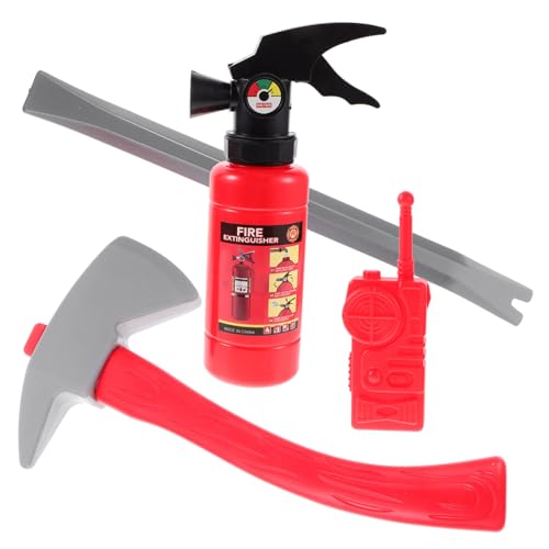 YARNOW 1 Satz Feuerwehrmann Rollenspiel Teiliges Kostüm Zubehör für Realistische Simulation Requisiten für Karneval Faschingspartys und Kreative Rollenspiele YARNOW 1 Satz Feuerwehrmann Rollenspiel Teiliges Kostüm Zubehör für Realistische Simulation Requisiten für Karneval Faschingspartys und Kreative Rollenspiele von YARNOW