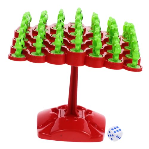 YARNOW 1 Satz Frosch für Spieler Interaktives Brettspiel für Familienfeiern Pädagogisches Lernspielzeug für Fördert Strategisches und Problemlösungsfähigkeiten von YARNOW