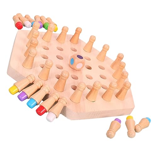 YARNOW Holz-Memory-schachspiel Für Junge Mädchen Lernspielzeug Gedächtnis Konzentration Und Interaktion Multifunktionales Schachbrettspiel Für Kleinkinder Und Familien YARNOW Holz-Memory-schachspiel Für Junge Mädchen Lernspielzeug Gedächtnis Konzentration Und Interaktion Multifunktionales Schachbrettspiel Für Kleinkinder Und Familien von YARNOW