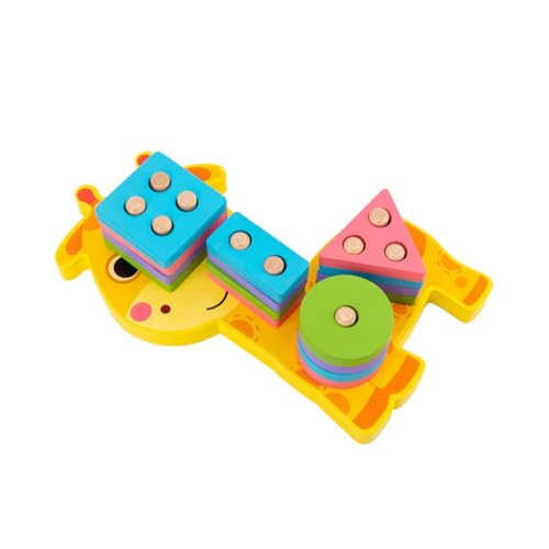 YARNOW 1 Satz Geometrisches Holzspielzeug Pädagogisches für Frühes Lernen Tierdesign Fördert und Farbverständnis für Entwicklung von Problemlösungsfähigkeiten und Hand Augen Koordination YARNOW 1 Satz Geometrisches Holzspielzeug Pädagogisches für Frühes Lernen Tierdesign Fördert und Farbverständnis für Entwicklung von Problemlösungsfähigkeiten und Hand Augen Koordination von YARNOW