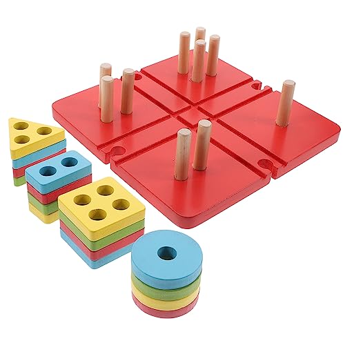 YARNOW 1 Satz Geometrisches Holzspielzeug für Kleinkinder Teiliges Formenerkennung Motorikspielzeug Kognitiven Fähigkeiten und Feinmotorik für Kindergarten und Zuhause YARNOW 1 Satz Geometrisches Holzspielzeug für Kleinkinder Teiliges Formenerkennung Motorikspielzeug Kognitiven Fähigkeiten und Feinmotorik für Kindergarten und Zuhause von YARNOW