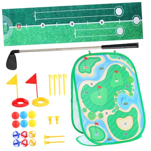 YARNOW 1 Satz Golf Spielset für Golfspielmatte für Drinnen und Draußen Golfspielzeug für Jungen Koordination und Sportlichem Interesse von YARNOW