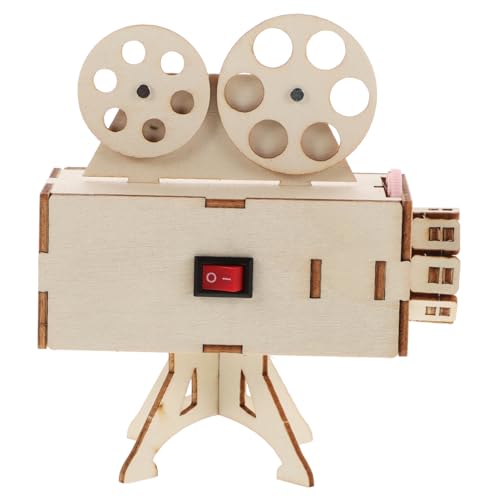 YARNOW 1 Satz Handgefertigtes montiertes Modell für Science Experiment Kit DIY-Komponenten für einen Wissenschaftsprojektor Holz Bastelset Holzmodellbausatz hölzern Beige YARNOW 1 Satz Handgefertigtes montiertes Modell für Science Experiment Kit DIY-Komponenten für einen Wissenschaftsprojektor Holz Bastelset Holzmodellbausatz hölzern Beige von YARNOW