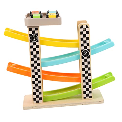 YARNOW 1 Satz Holz Autorennbahn Spielset für Spurige Rennstrecke mit Inertia Pädagogisches Hand Augen Koordination und Kreativität für Jungen und Mädchen YARNOW 1 Satz Holz Autorennbahn Spielset für Spurige Rennstrecke mit Inertia Pädagogisches Hand Augen Koordination und Kreativität für Jungen und Mädchen von YARNOW