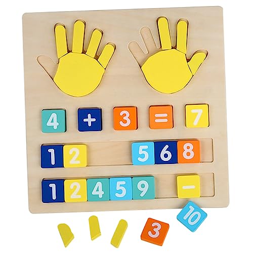 YARNOW 1 Satz Holz Mathematikspielzeug Kognitives Lernspielzeug für Zahlen und Rechenhilfe für Vorschule Fördert Hand Augen Koordination und Mathematische Fähigkeiten Sicheres Geruchloses YARNOW 1 Satz Holz Mathematikspielzeug Kognitives Lernspielzeug für Zahlen und Rechenhilfe für Vorschule Fördert Hand Augen Koordination und Mathematische Fähigkeiten Sicheres Geruchloses von YARNOW