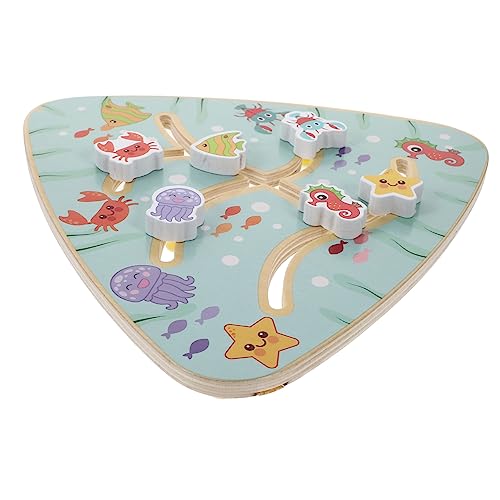 YARNOW 1 Satz Holz Maze für Interaktives Puzzle mit Cartoon Design Lernspiel für Reisen und Partys Robuste Farbenfrohe Holzmaterialien für Montessori Entwicklungsspielzeug YARNOW 1 Satz Holz Maze für Interaktives Puzzle mit Cartoon Design Lernspiel für Reisen und Partys Robuste Farbenfrohe Holzmaterialien für Montessori Entwicklungsspielzeug von YARNOW