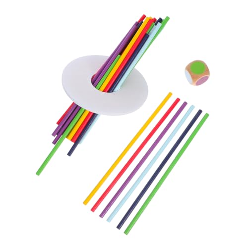 YARNOW 1 Satz Holz Pick Up Sticks Set Balancierspiel für Fördert Feinmotorik Konzentration und Raumwahrnehmung Familienspiel für Drinnen und Draußen YARNOW 1 Satz Holz Pick Up Sticks Set Balancierspiel für Fördert Feinmotorik Konzentration und Raumwahrnehmung Familienspiel für Drinnen und Draußen von YARNOW