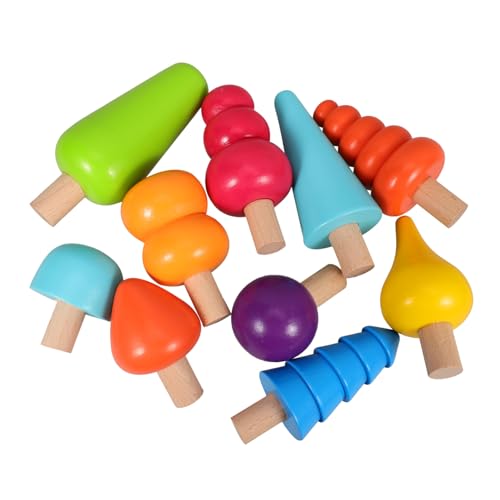 YARNOW 1 Satz Holzbaum Spielzeugset Teiliges Montessori Holzspielzeug für Kleine Holzbäume Kreativität und Sowie Formenerkennung für Vorschulkinder YARNOW 1 Satz Holzbaum Spielzeugset Teiliges Montessori Holzspielzeug für Kleine Holzbäume Kreativität und Sowie Formenerkennung für Vorschulkinder von YARNOW