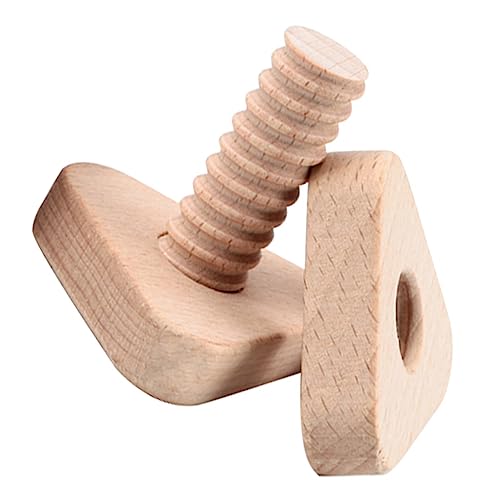 YARNOW 1 Satz Holzblock Kinderspielzeug zum Schrauben Streichholzschraube Schraubenspiel Spielzeugwerkzeug Lernen passendes Schraubenspielzeug YARNOW 1 Satz Holzblock Kinderspielzeug zum Schrauben Streichholzschraube Schraubenspiel Spielzeugwerkzeug Lernen passendes Schraubenspielzeug von YARNOW