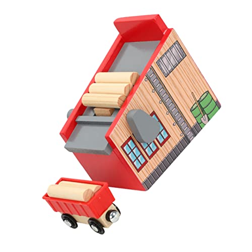 YARNOW 1 Satz Holzeisenbahn Zubehör Teiliges Kit mit Holzklötzen für Kreative Spielmöglichkeiten Pädagogisches für Fördert Kognitive Fähigkeiten und Motorik YARNOW 1 Satz Holzeisenbahn Zubehör Teiliges Kit mit Holzklötzen für Kreative Spielmöglichkeiten Pädagogisches für Fördert Kognitive Fähigkeiten und Motorik von YARNOW