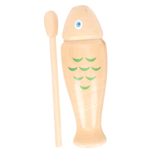 YARNOW 1 Satz Holzfisch -Schlaginstrument Percussion- in Fischform Lernspielzeug für Kleinkind -Percussion -Instrument Musikinstrumente Bildungspunkte hölzern Beige YARNOW 1 Satz Holzfisch -Schlaginstrument Percussion- in Fischform Lernspielzeug für Kleinkind -Percussion -Instrument Musikinstrumente Bildungspunkte hölzern Beige von YARNOW