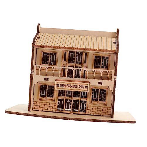YARNOW 1 Satz Holzmodell Bausatz für DIY Puzzle Fördert Kreativität und Eltern Interaktion für Geburtstage und Feiertage Sicheres Holzmaterial für Unbesorgtes von YARNOW