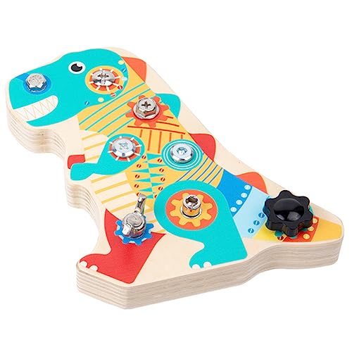 YARNOW 1 Satz Holzpuzzle Dinosaurier für Interaktives Montessori Lernspielzeug Feinmotorik und Kreativität Sicher und Gesund für Kleinkinder und Vorschulkinder YARNOW 1 Satz Holzpuzzle Dinosaurier für Interaktives Montessori Lernspielzeug Feinmotorik und Kreativität Sicher und Gesund für Kleinkinder und Vorschulkinder von YARNOW