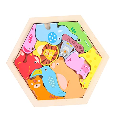 YARNOW 1 Satz Holzpuzzle für Formensortier mit Bunten Tieren Pädagogisches Lernspielzeug Kognitiven Fähigkeiten Geeignet für Kleinkinder und Vorschulkinder YARNOW 1 Satz Holzpuzzle für Formensortier mit Bunten Tieren Pädagogisches Lernspielzeug Kognitiven Fähigkeiten Geeignet für Kleinkinder und Vorschulkinder von YARNOW