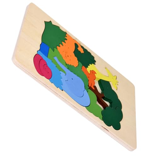 YARNOW 1 Satz Holzpuzzle für Kleinkinder Lagiges Tierpuzzle aus Holz für Jungen und Fördert Hand Augen Koordination und Motorische Fähigkeiten Sicheres und Langlebiges für Drinnen und YARNOW 1 Satz Holzpuzzle für Kleinkinder Lagiges Tierpuzzle aus Holz für Jungen und Fördert Hand Augen Koordination und Motorische Fähigkeiten Sicheres und Langlebiges für Drinnen und von YARNOW