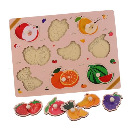 YARNOW 1 Satz Holzpuzzle für Kleinkinder Pädagogisches aus Sicherem Fördert Feinmotorik und Logisches für Eltern Junge Mädchen Spiele für Jahre Fröhliches Lernspielzeug YARNOW 1 Satz Holzpuzzle für Kleinkinder Pädagogisches aus Sicherem Fördert Feinmotorik und Logisches für Eltern Junge Mädchen Spiele für Jahre Fröhliches Lernspielzeug von YARNOW