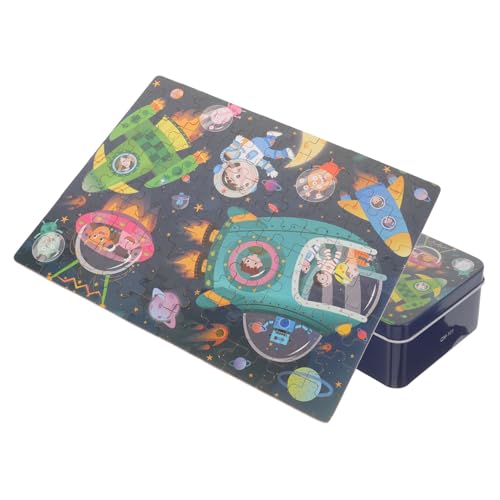 YARNOW 1 Satz Holzpuzzle für Teiliges Interaktives Weltraum Puzzle aus Hochwertigem Fördert die Hand Augen Koordination für Jungen und Jahren YARNOW 1 Satz Holzpuzzle für Teiliges Interaktives Weltraum Puzzle aus Hochwertigem Fördert die Hand Augen Koordination für Jungen und Jahren von YARNOW