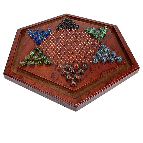 YARNOW 1 Satz Holzschachbrett Brettspiel aus Holz Chinesisches Damespielzeug für Kinderspielzeug Chinesisches Murmelspiel Chinesische Dame aus Holz Glas YARNOW 1 Satz Holzschachbrett Brettspiel aus Holz Chinesisches Damespielzeug für Kinderspielzeug Chinesisches Murmelspiel Chinesische Dame aus Holz Glas von YARNOW