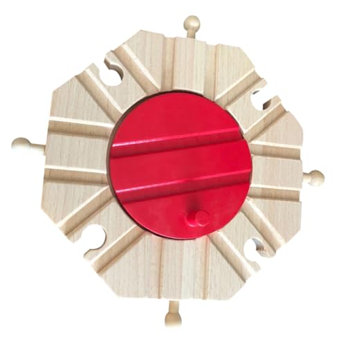 YARNOW 1 Satz Holzschienen Bausteine Set für DIY Zusammenbaubares Eisenbahnschienen Kompatibel mit Holzspielzeug Fördert Kreativität und Motorik für Jungen YARNOW 1 Satz Holzschienen Bausteine Set für DIY Zusammenbaubares Eisenbahnschienen Kompatibel mit Holzspielzeug Fördert Kreativität und Motorik für Jungen von YARNOW