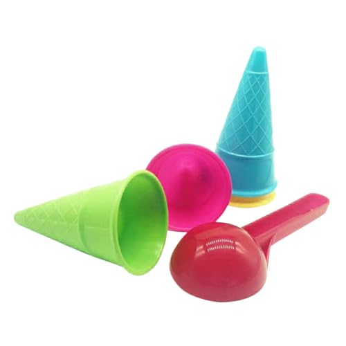 YARNOW 1 Satz Ice Cream Tasse Sand Strandsandspielzeug für Partygeschenk Eistüten und Schaufel Gefälligkeit für Strandpartys Sandspielzeug am Meer Kinderlöffel pp YARNOW 1 Satz Ice Cream Tasse Sand Strandsandspielzeug für Partygeschenk Eistüten und Schaufel Gefälligkeit für Strandpartys Sandspielzeug am Meer Kinderlöffel pp von YARNOW