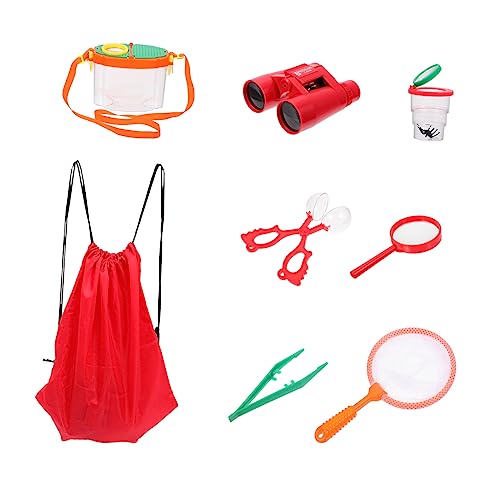 YARNOW 1 Satz Insektenbeobachtungsbox Set Kollektor Explorer-Kit Beobachtungseimer Beobachtungsfass Outdoor-Erkundungswerkzeuge wissenschaftliches Kinderspielzeug Plastik von YARNOW