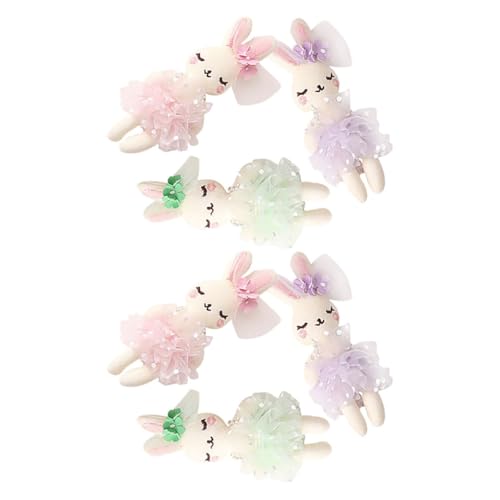 YARNOW 1 Satz Kaninchenpuppe Haar Stirnband Kleinkindspielzeug Haushalt Armbänder Miniaturkaninchen Hausmaske Stofftier Hase Handgemachter Hase Tierfiguren Polyester 6st YARNOW 1 Satz Kaninchenpuppe Haar Stirnband Kleinkindspielzeug Haushalt Armbänder Miniaturkaninchen Hausmaske Stofftier Hase Handgemachter Hase Tierfiguren Polyester 6st von YARNOW