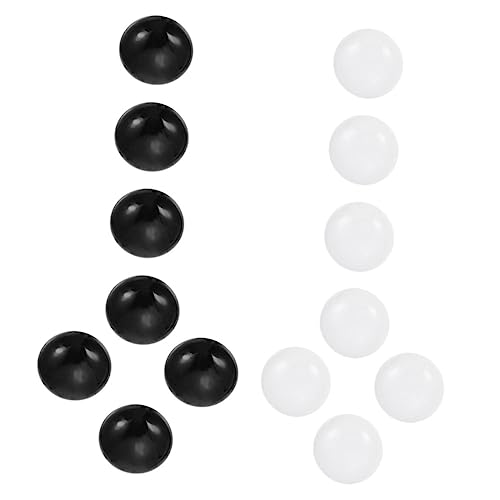 YARNOW 1 Satz Keramikkugeln für Go Spiel Weiße und Schwarze Spielsteine für Go Chess Kompakt und Leicht zu Verstauen Sicher der Anwendung YARNOW 1 Satz Keramikkugeln für Go Spiel Weiße und Schwarze Spielsteine für Go Chess Kompakt und Leicht zu Verstauen Sicher der Anwendung von YARNOW