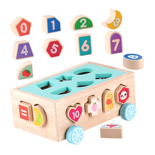YARNOW 1 Satz Kompaktes Kinderspielzeug für Früherziehung Formen und Farbspielzeug aus Holz für Kleinkinder Busförmiges Lernspielzeug Konzentration und Farberkennung YARNOW 1 Satz Kompaktes Kinderspielzeug für Früherziehung Formen und Farbspielzeug aus Holz für Kleinkinder Busförmiges Lernspielzeug Konzentration und Farberkennung von YARNOW