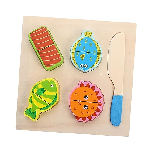 YARNOW 1 Satz Küchen Puzzle Holzspielzeug für Jahre Fisch Schneide für Fantasievolles Fördert Frühe Bildung und Eltern Junge Mädchen Beziehung Sicher und Leicht zu Transportieren YARNOW 1 Satz Küchen Puzzle Holzspielzeug für Jahre Fisch Schneide für Fantasievolles Fördert Frühe Bildung und Eltern Junge Mädchen Beziehung Sicher und Leicht zu Transportieren von YARNOW