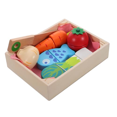 YARNOW 1 Satz Küchenspielzeug aus Holz Spielzeugnahrung Lebensmittelspielzeug Rollenspiel für Kleinkinder 1-3 Spielküchenzubehör Lernen Rollenspiel-Küchenzubehör YARNOW 1 Satz Küchenspielzeug aus Holz Spielzeugnahrung Lebensmittelspielzeug Rollenspiel für Kleinkinder 1-3 Spielküchenzubehör Lernen Rollenspiel-Küchenzubehör von YARNOW