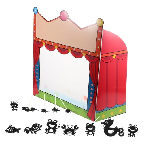 YARNOW 1 Satz Lehrmittel für die Schattenbühne Schattenmarionetten Schattenpuppentheater Puppenspiel Theaterpuppe Schattenpuppen-Set Papier YARNOW 1 Satz Lehrmittel für die Schattenbühne Schattenmarionetten Schattenpuppentheater Puppenspiel Theaterpuppe Schattenpuppen-Set Papier von YARNOW