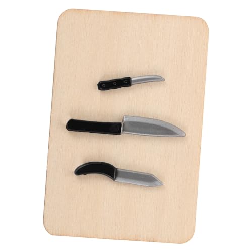 YARNOW 1 Satz Messer -Set - Küchenzubehör für Puppenstuben Miniatur -Dinge Mini-Puppenhauszubehör Miniatur-Zeug Miniaturen Puppenhauszubehör Mini Doll House Accessoires Holz YARNOW 1 Satz Messer -Set - Küchenzubehör für Puppenstuben Miniatur -Dinge Mini-Puppenhauszubehör Miniatur-Zeug Miniaturen Puppenhauszubehör Mini Doll House Accessoires Holz von YARNOW
