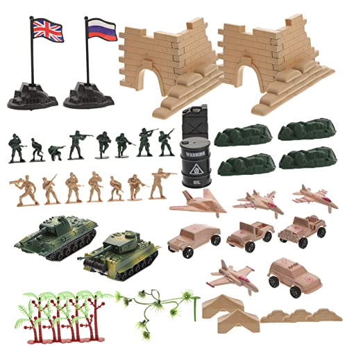 YARNOW 1 Satz Militärmodell Teiliges für Jungen Realistische Soldaten Fahrzeuge und Flugzeuge Pädagogisches für DIY Projekte und Kreative Szenarien YARNOW 1 Satz Militärmodell Teiliges für Jungen Realistische Soldaten Fahrzeuge und Flugzeuge Pädagogisches für DIY Projekte und Kreative Szenarien von YARNOW