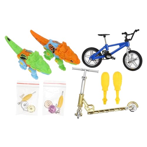 YARNOW 1 Satz Mini Fingerbike Dinosaurier Modell Finger Hochwertige Mini Finger Fahrräder für Tischspiele und Erwachsene Langlebiges Design für Deko und Spaß YARNOW 1 Satz Mini Fingerbike Dinosaurier Modell Finger Hochwertige Mini Finger Fahrräder für Tischspiele und Erwachsene Langlebiges Design für Deko und Spaß von YARNOW