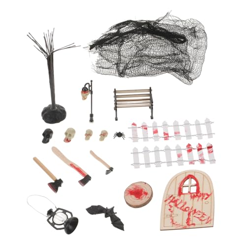 YARNOW 1 Satz Mini Halloween Ornamente Klein Gruselig Dekorationen Bausätze Miniatur Streich Party Mini -Figur Skelett Mumie Winzig Halloween-verzierung Halloween-Figuren Plastik Schwarz YARNOW 1 Satz Mini Halloween Ornamente Klein Gruselig Dekorationen Bausätze Miniatur Streich Party Mini -Figur Skelett Mumie Winzig Halloween-verzierung Halloween-Figuren Plastik Schwarz von YARNOW