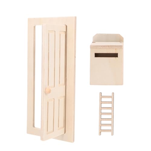 YARNOW 1 Satz Mini-Heimdekoration Kinderpuppentürmodell Miniatur Puppenhausmöbel klein dekorative Minitür Puppenhaus schmücken winzige Tür Fee Tür Handwerk hölzern Weiß YARNOW 1 Satz Mini-Heimdekoration Kinderpuppentürmodell Miniatur Puppenhausmöbel klein dekorative Minitür Puppenhaus schmücken winzige Tür Fee Tür Handwerk hölzern Weiß von YARNOW