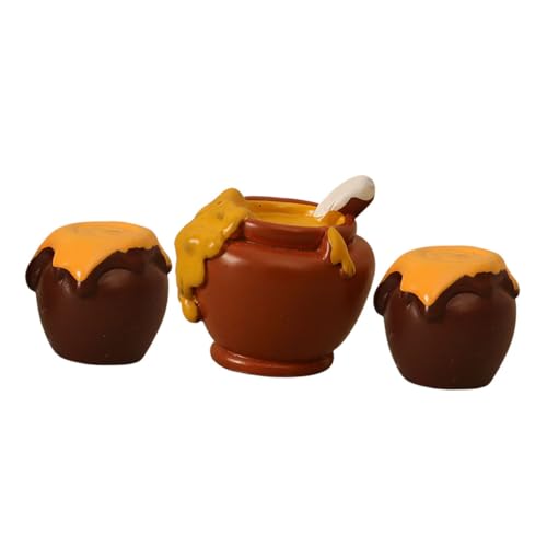YARNOW 1 Satz Mini Honey Jar Miniatur-Honigglas Honig Partyzubehör Miniatur-Lebensmittelzubehör Puppenhaus-Lebensmitteldose Mikro-Landschaftsglas Puppenhauszubehör Dollhouse Mini Jar Harz YARNOW 1 Satz Mini Honey Jar Miniatur-Honigglas Honig Partyzubehör Miniatur-Lebensmittelzubehör Puppenhaus-Lebensmitteldose Mikro-Landschaftsglas Puppenhauszubehör Dollhouse Mini Jar Harz von YARNOW