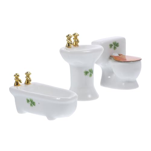 YARNOW 1 Satz Mini -Keramik -Toilette Miniaturmöbel Duschraum-Minimodell Mini-Duschraummodell Mini-Badmöbel Miniatur-Badezimmer-Requisite Mini-Hausschmuck Puppenhaus-Duschraum Wohnkultur YARNOW 1 Satz Mini -Keramik -Toilette Miniaturmöbel Duschraum-Minimodell Mini-Duschraummodell Mini-Badmöbel Miniatur-Badezimmer-Requisite Mini-Hausschmuck Puppenhaus-Duschraum Wohnkultur von YARNOW